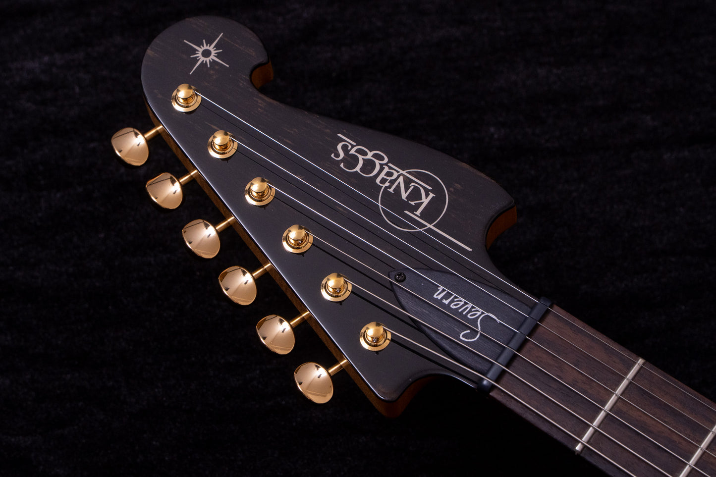【new】Knaggs Guitars / Chesapeake Series Severn Trem HSS 1xPurf Fire / Onyx Gold Parts 3.485kg #1688【TONIQ Yokohama】【price included SHIPPING & IMPORT TAX & VAT】