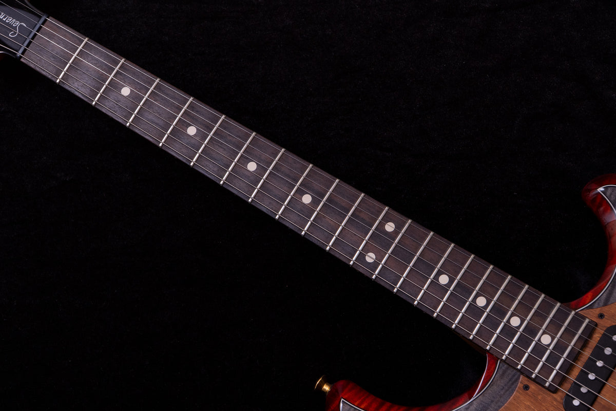 【new】Knaggs Guitars / Chesapeake Series Severn Trem HSS 1xPurf Fire / Onyx Gold Parts 3.485kg #1688【TONIQ Yokohama】【price included SHIPPING & IMPORT TAX & VAT】
