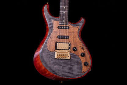 【new】Knaggs Guitars / Chesapeake Series Severn Trem HSS 1xPurf Fire / Onyx Gold Parts 3.485kg #1688【TONIQ Yokohama】【price included SHIPPING & IMPORT TAX & VAT】