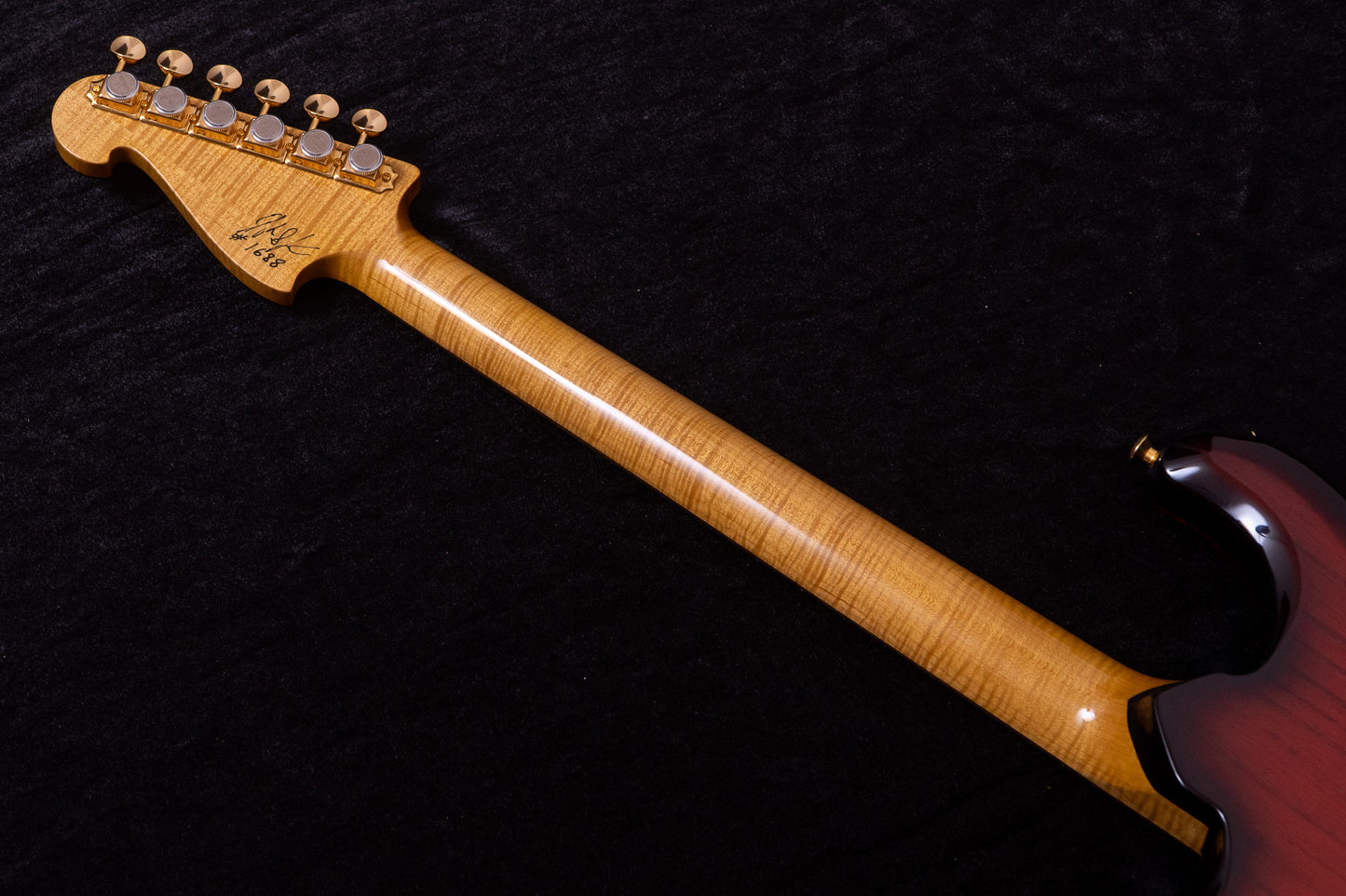 【new】Knaggs Guitars / Chesapeake Series Severn Trem HSS 1xPurf Fire / Onyx Gold Parts 3.485kg #1688【TONIQ Yokohama】【price included SHIPPING & IMPORT TAX & VAT】