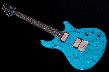 【new】Knaggs Guitars / Chesapeake Series Severn Trembuck Turquoise/Black Splatter Ebony 3.39kg #1689【TONIQ Yokohama】【price included SHIPPING & IMPORT TAX & VAT】