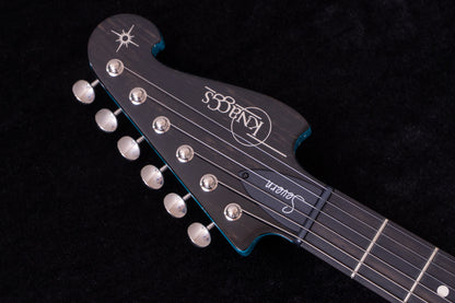 【new】Knaggs Guitars / Chesapeake Series Severn Trembuck Turquoise/Black Splatter Ebony 3.39kg #1689【TONIQ Yokohama】【price included SHIPPING & IMPORT TAX & VAT】