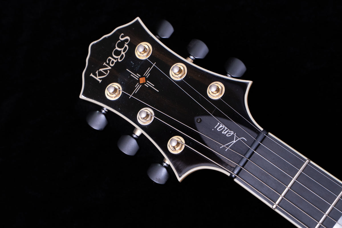 【new】Knaggs Guitars / Influence Series Kenai Trem Black Medium Relic Gold Parts 4.06kg #2516【TONIQ Yokohama】【price included SHIPPING & IMPORT TAX & VAT】