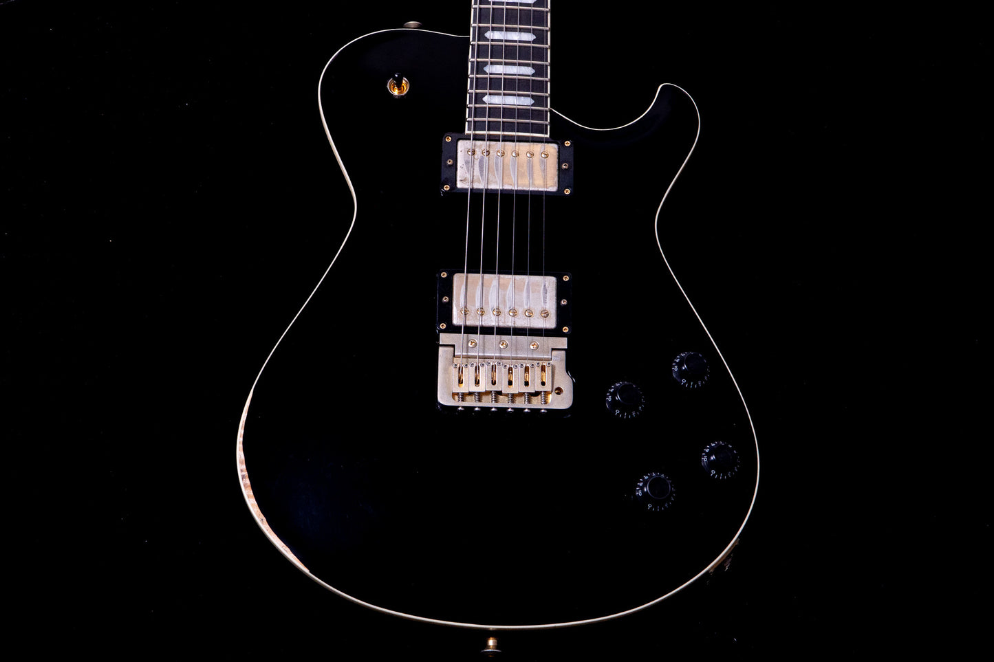 【new】Knaggs Guitars / Influence Series Kenai Trem Black Medium Relic Gold Parts 4.06kg #2516【TONIQ Yokohama】【price included SHIPPING & IMPORT TAX & VAT】