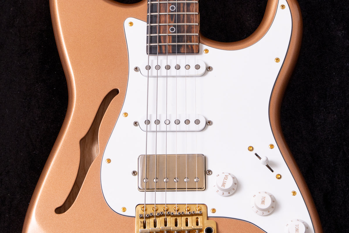 【outlet】Capurso Guitars Light Strat Effe Vintage Metallic Copper 3.975kg 【TONIQ Yokohama】【price included SHIPPING & IMPORT TAX & VAT】
