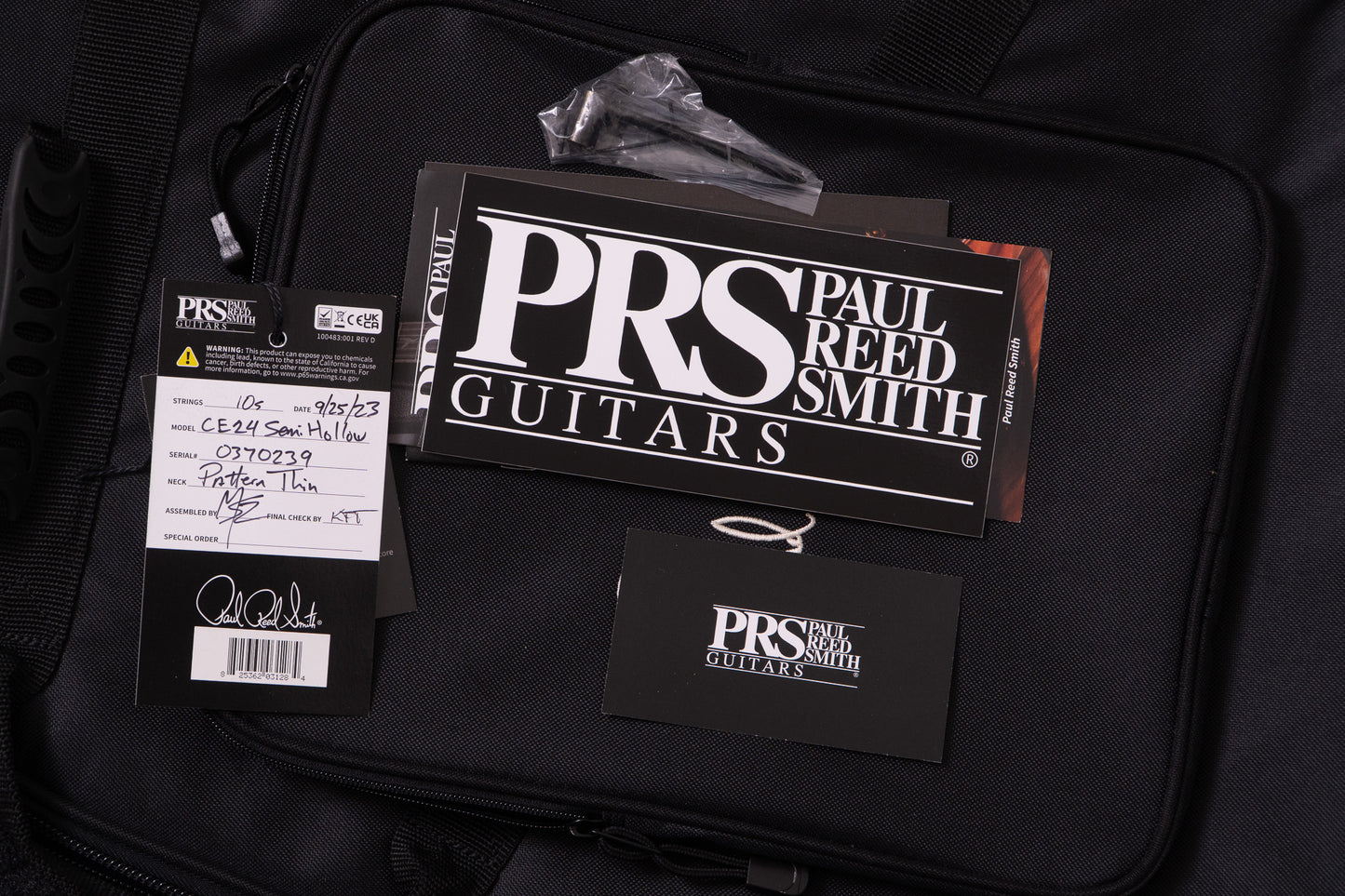 【used】PRS(Paul Reed Smith) / CE 24 Semi-Hollow BLK 2023 2.92kg #370239【TONIQ横浜】