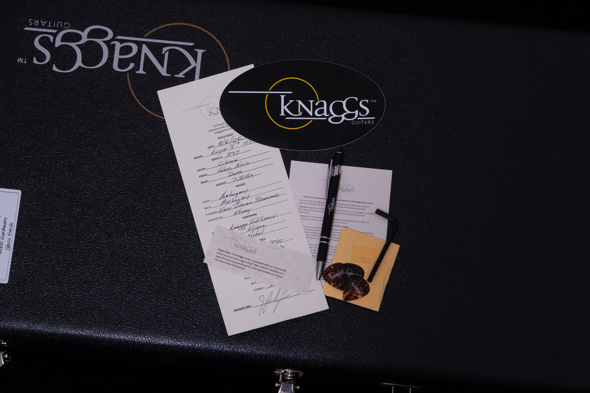 【new】Knaggs Guitars / Keya J HP Crème -Gloss- 3.605kg #397【TONIQ Yokohama】【price included SHIPPING & IMPORT TAX & VAT】