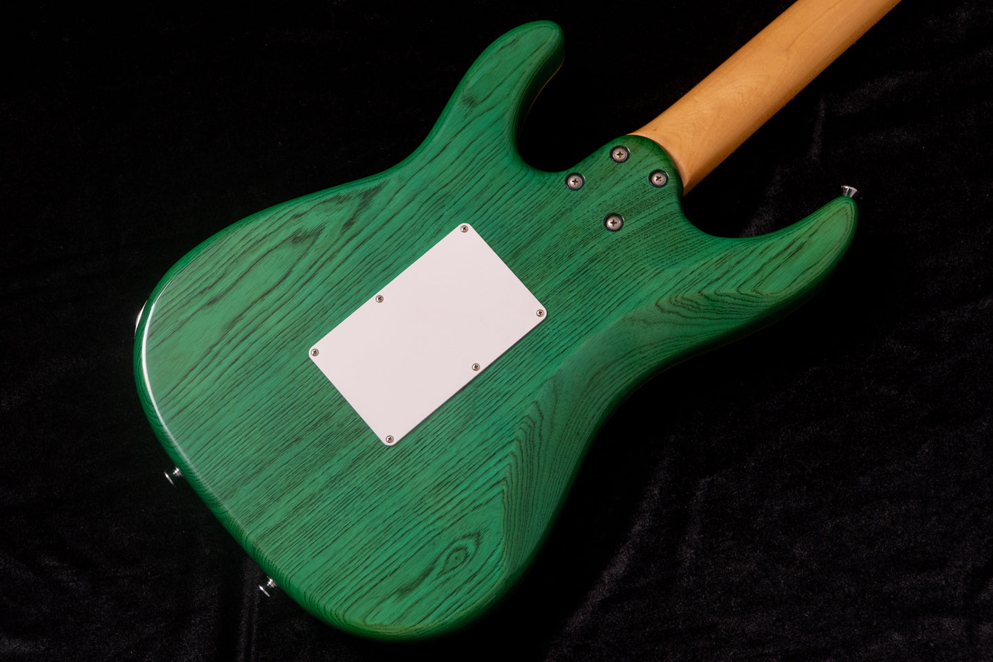 【used】SCHECTER / SD-II-24-AS/R See-Thru Green 2011 3.82kg #SA1102030【TONIQ Yokohama】 【price included SHIPPING & IMPORT TAX & VAT】