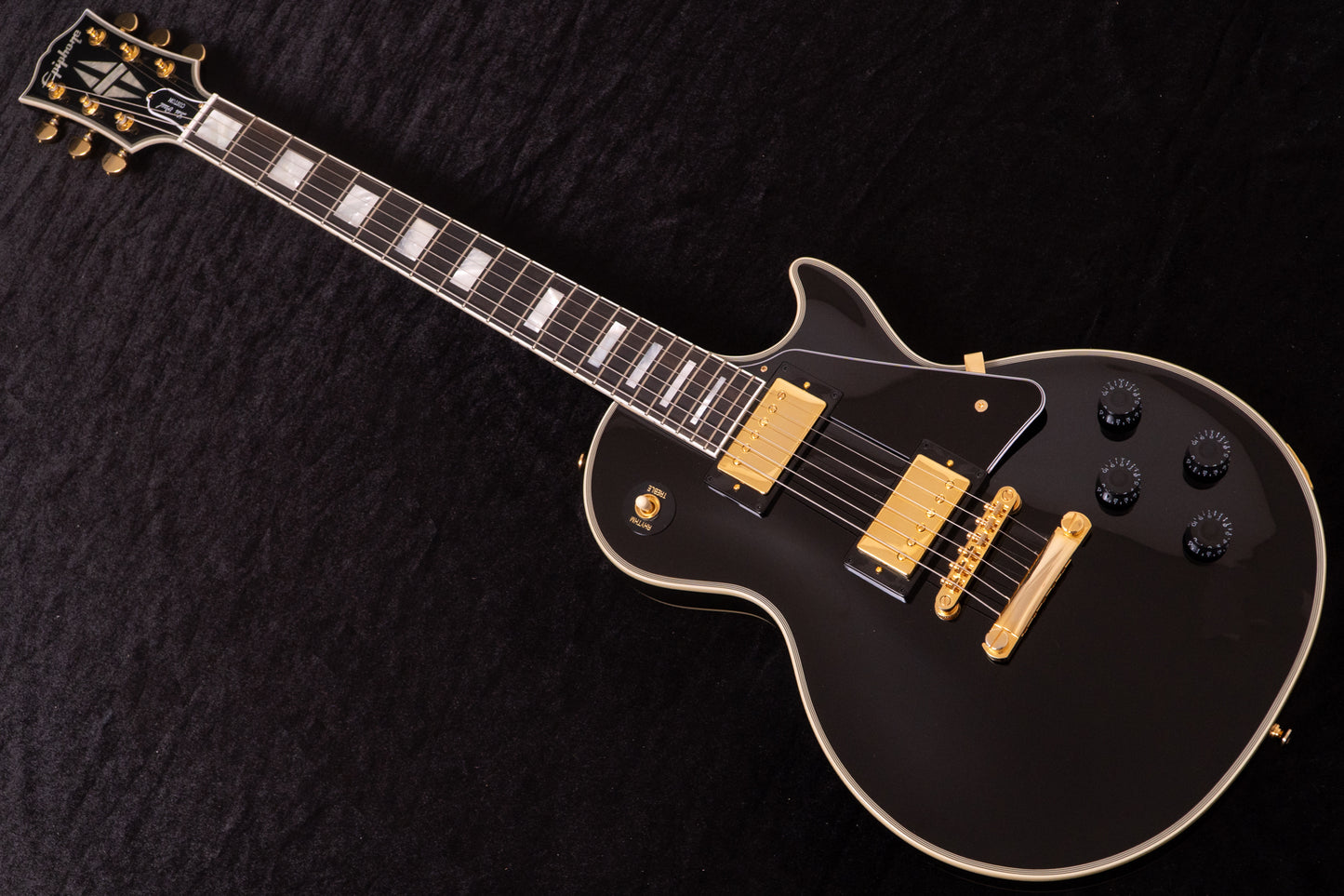【used】Epiphone / Inspired by Gibson Custom Les Paul Custom 2024 4.02kg #24081522844【TONIQ Yokohama】【price included SHIPPING & IMPORT TAX & VAT】