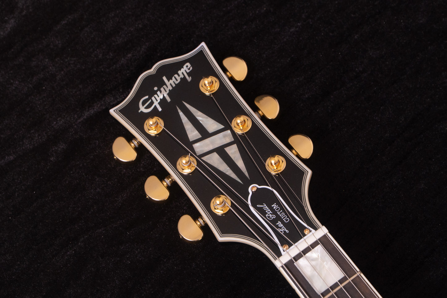 【used】Epiphone / Inspired by Gibson Custom Les Paul Custom 2024 4.02kg #24081522844【TONIQ Yokohama】【price included SHIPPING & IMPORT TAX & VAT】
