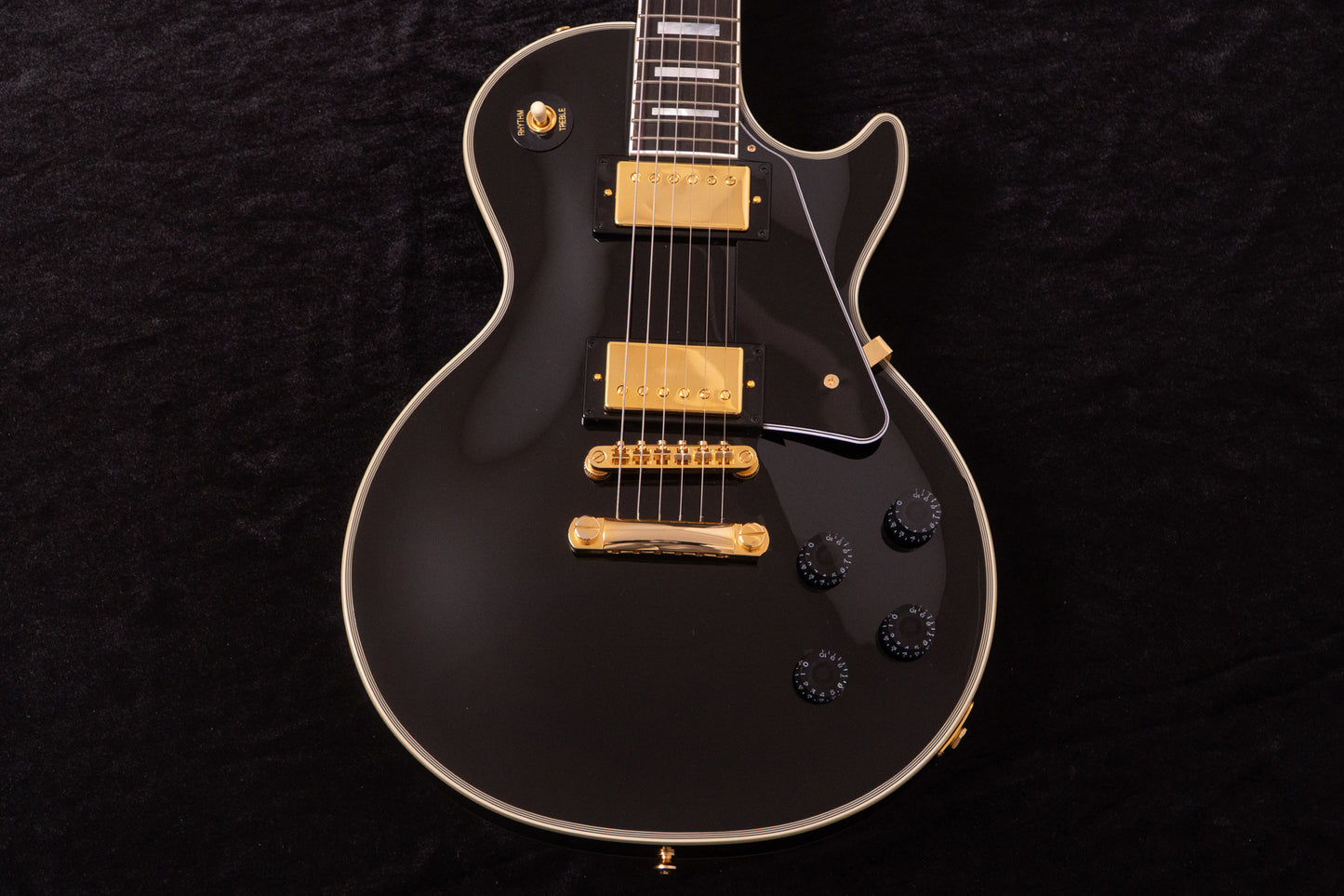 【used】Epiphone / Inspired by Gibson Custom Les Paul Custom 2024 4.02kg #24081522844【TONIQ Yokohama】【price included SHIPPING & IMPORT TAX & VAT】