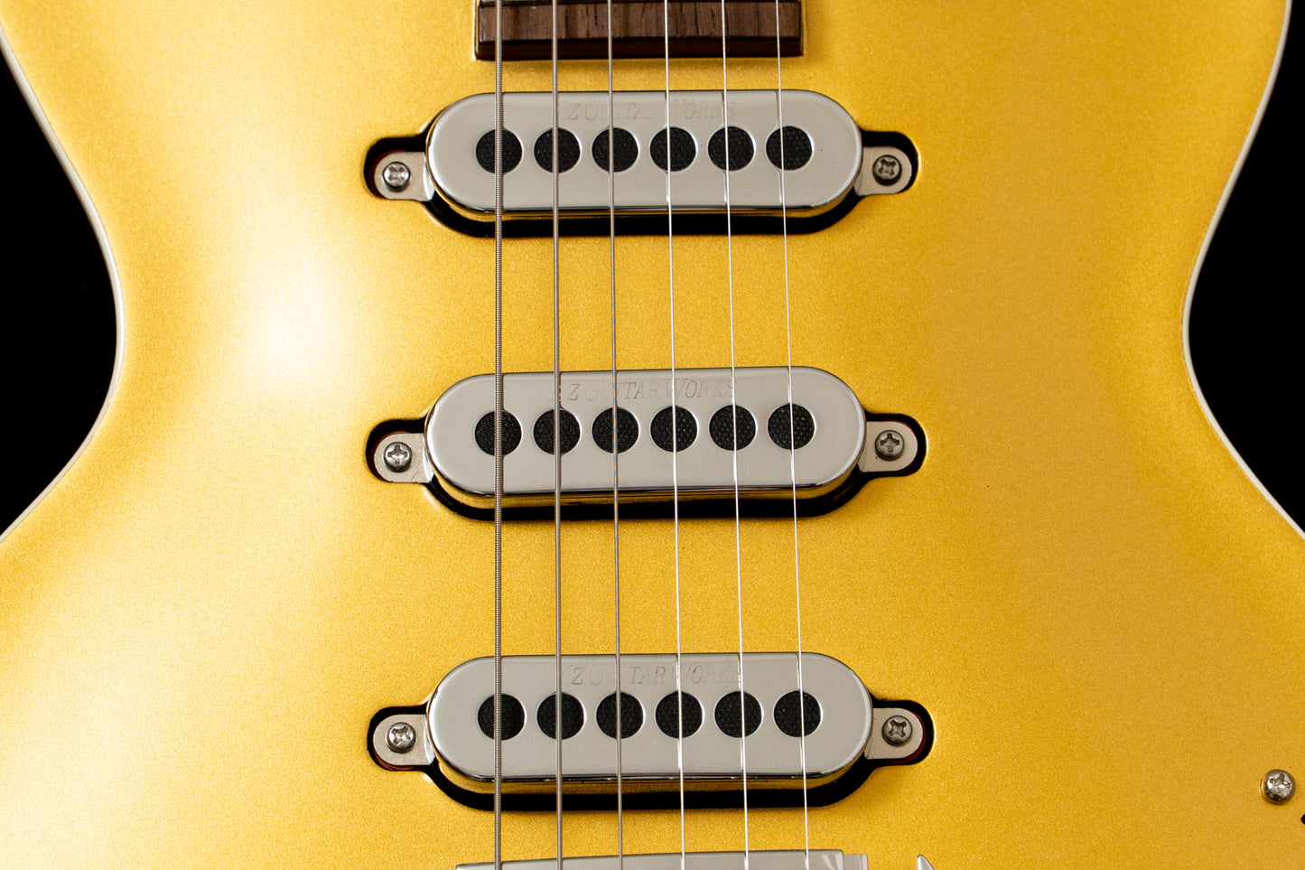 【outlet】Kz Guitar Works / Kz One Carved Top Semi-Hollow 24 3S11 Bar Bridge Gold Top 3.725kg #20250704【TONIQ Yokohama】 【price included SHIPPING & IMPORT TAX & VAT】
