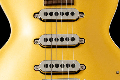 【outlet】Kz Guitar Works / Kz One Carved Top Semi-Hollow 24 3S11 Bar Bridge Gold Top 3.725kg #20250704【TONIQ Yokohama】 【price included SHIPPING & IMPORT TAX & VAT】
