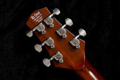 【outlet】Kz Guitar Works / Kz One Carved Top Semi-Hollow 24 3S11 Bar Bridge Gold Top 3.725kg #20250704【TONIQ Yokohama】 【price included SHIPPING & IMPORT TAX & VAT】