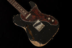 【new】Xotic / XTC-1 Thinline Black Heavy Aged Master Grade Neck 2.805kg #4158【TONIQ Yokohama】 【price included SHIPPING & IMPORT TAX & VAT】