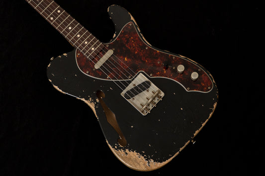 【new】Xotic / XTC-1 Thinline Black Heavy Aged Master Grade Neck 2.805kg #4158【TONIQ Yokohama】 【price included SHIPPING & IMPORT TAX & VAT】
