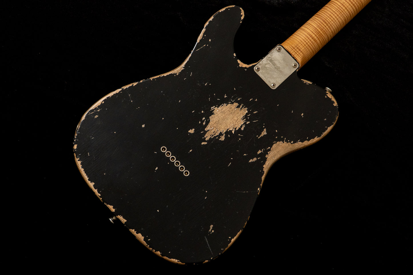 【new】Xotic / XTC-1 Thinline Black Heavy Aged Master Grade Neck 2.805kg #4158【TONIQ Yokohama】 【price included SHIPPING & IMPORT TAX & VAT】