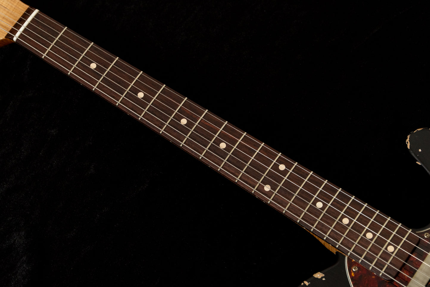 【new】Xotic / XTC-1 Thinline Black Heavy Aged Master Grade Neck 2.805kg #4158【TONIQ Yokohama】 【price included SHIPPING & IMPORT TAX & VAT】