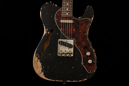【new】Xotic / XTC-1 Thinline Black Heavy Aged Master Grade Neck 2.805kg #4158【TONIQ Yokohama】 【price included SHIPPING & IMPORT TAX & VAT】