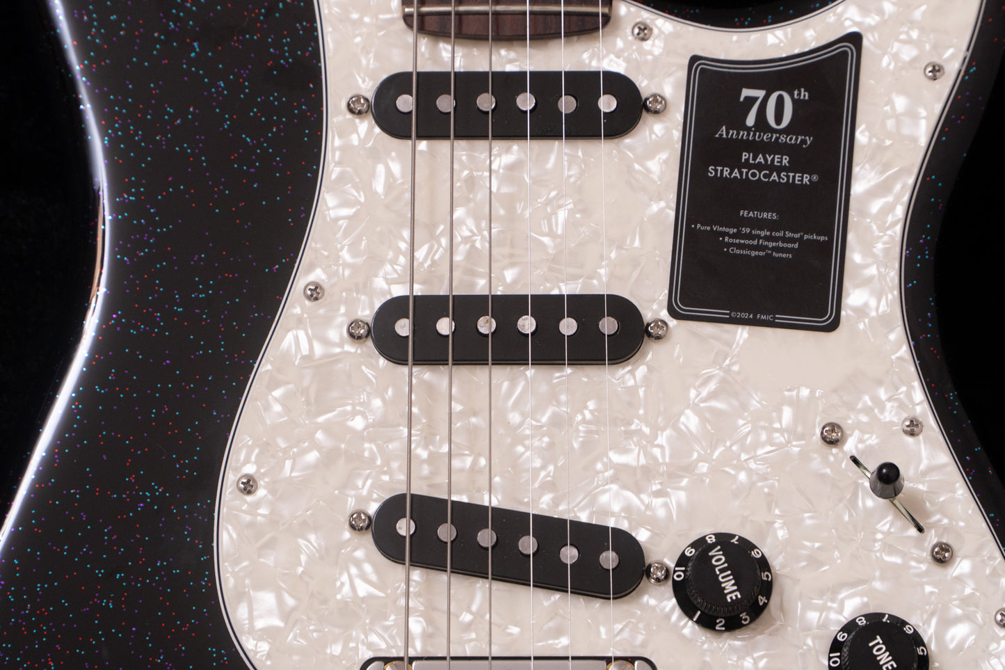 【used】Fender / Mex 70th Anniversary Player Stratocaster Nebula Noir 2024 3.63kg #MXS24035799【TONIQ Yokohama】【price included SHIPPING & IMPORT TAX & VAT】