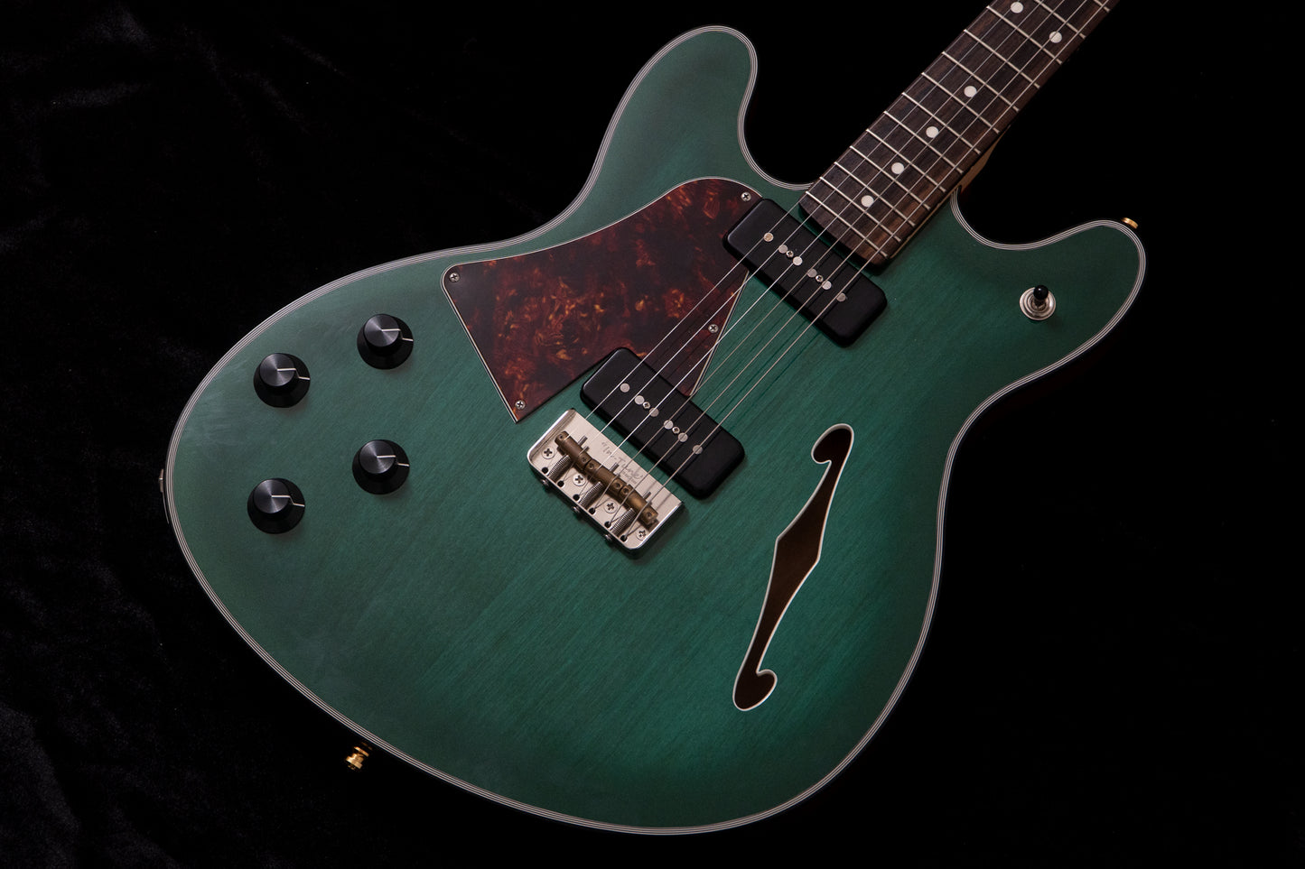 【used】Psychederhythm / Rhythmcaster Lefty British Racing Green Burst 3.02kg【TONIQ横浜】【price included SHIPPING & IMPORT TAX & VAT】