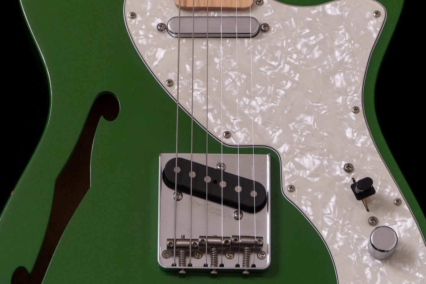 【used】K.Nyui Custom Guitars / KNTE Thinline 69 /Green 2021 2.935kg #KN2101-05【TONIQ横浜】