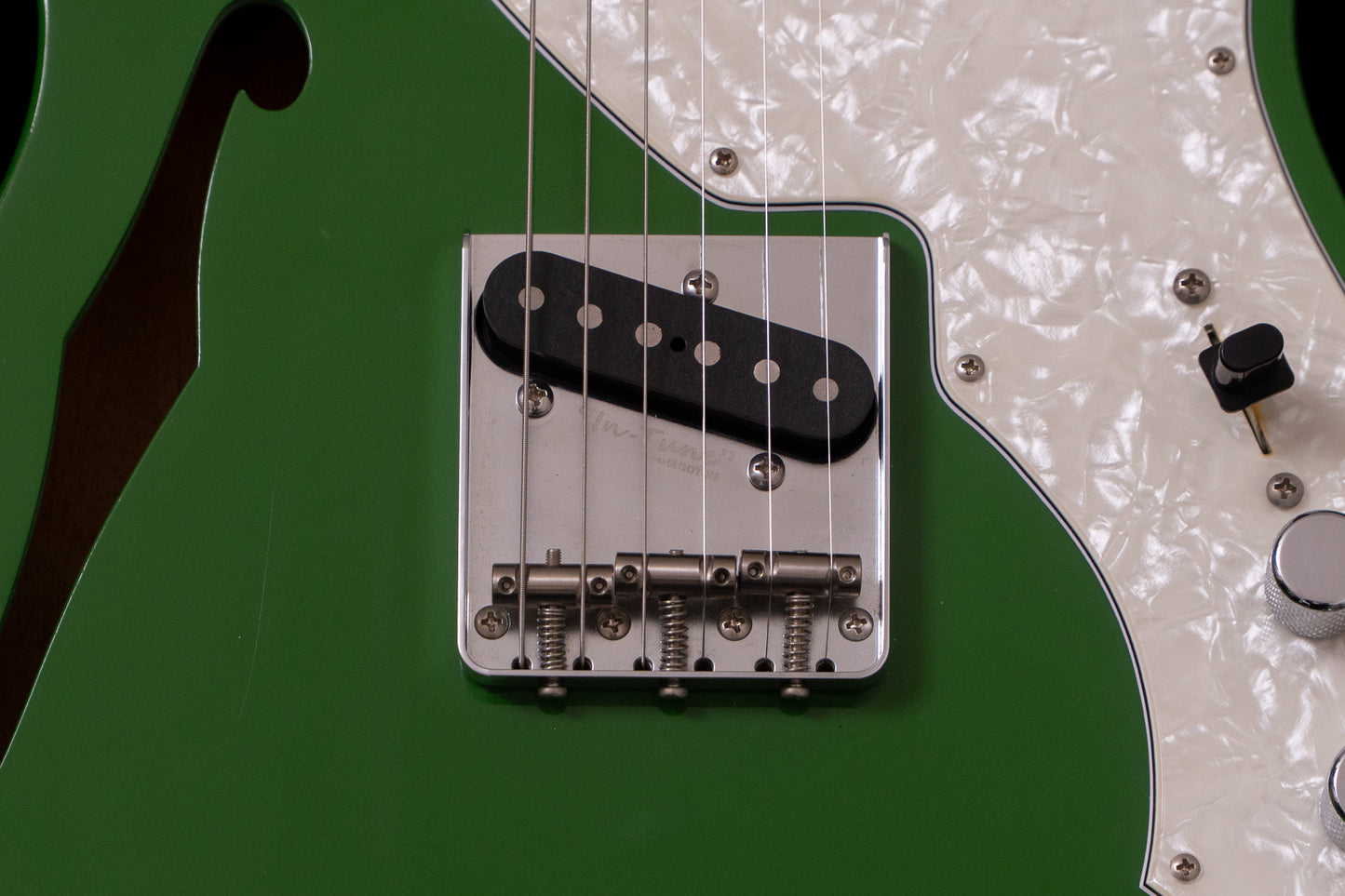 【used】K.Nyui Custom Guitars / KNTE Thinline 69 /Green 2021 2.935kg #KN2101-05【TONIQ横浜】