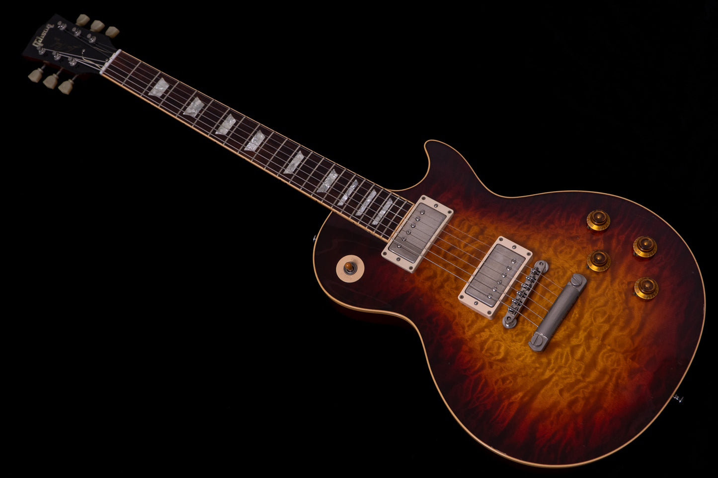 【used】Gibson / Yamano Custom Shop Les Paul Standard Quilt Top Ruby Burst 1996 4.02kg #69512【TONIQ横浜】【price included SHIPPING & IMPORT TAX & VAT】