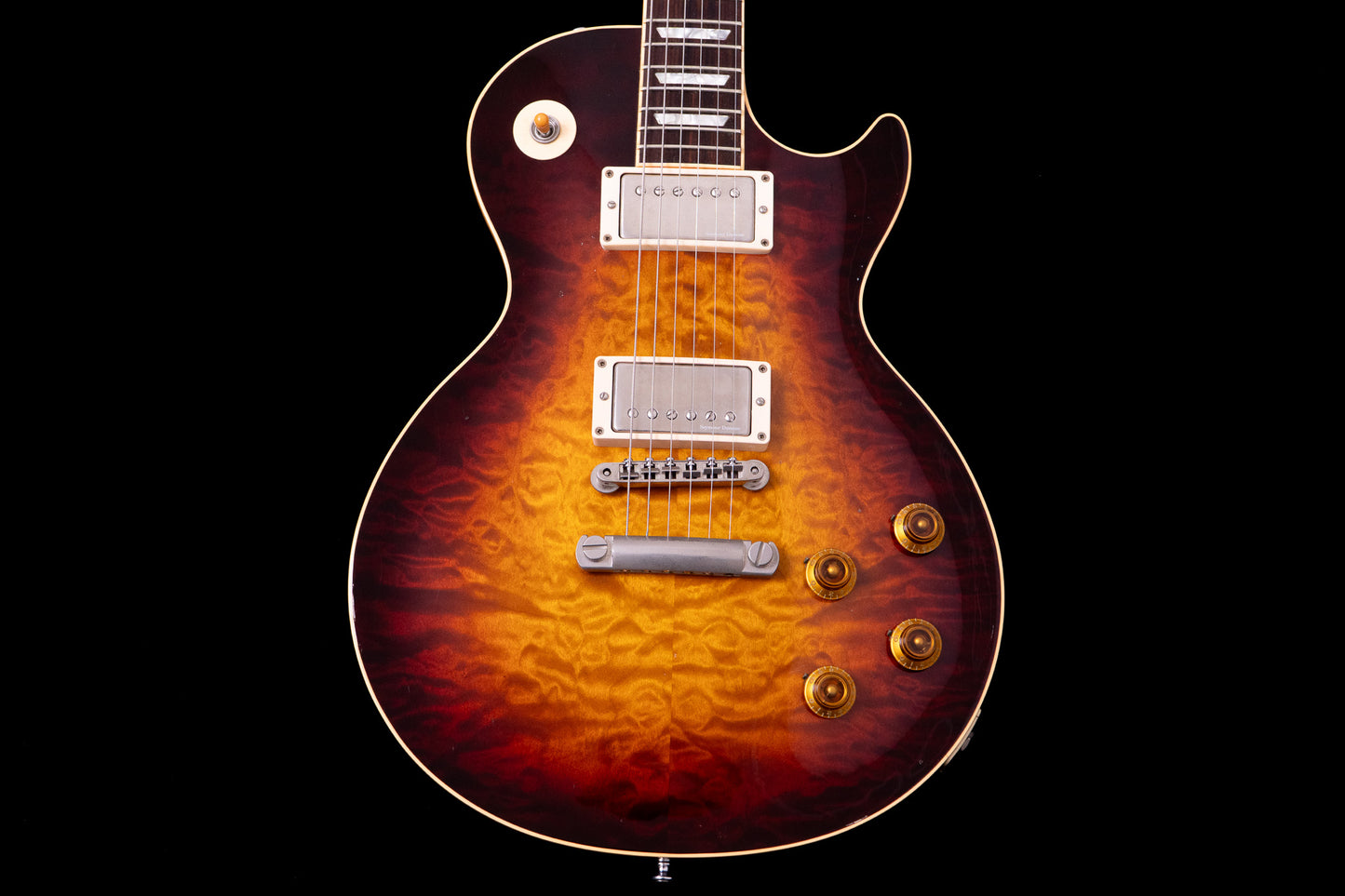 【used】Gibson / Yamano Custom Shop Les Paul Standard Quilt Top Ruby Burst 1996 4.02kg #69512【TONIQ横浜】【price included SHIPPING & IMPORT TAX & VAT】