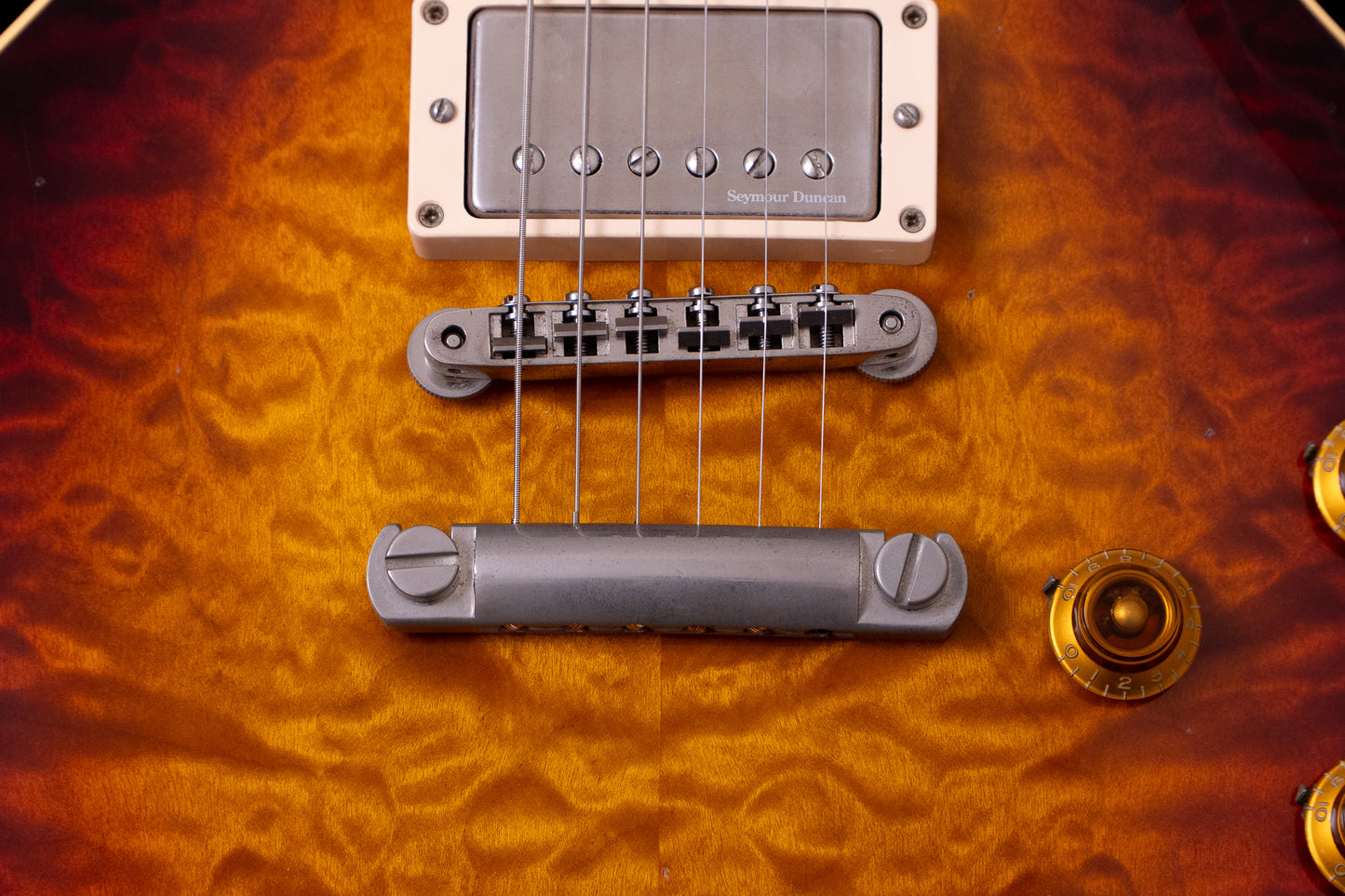 【used】Gibson / Yamano Custom Shop Les Paul Standard Quilt Top Ruby Burst 1996 4.02kg #69512【TONIQ横浜】【price included SHIPPING & IMPORT TAX & VAT】