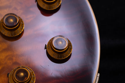【used】Gibson / Yamano Custom Shop Les Paul Standard Quilt Top Ruby Burst 1996 4.02kg #69512【TONIQ横浜】【price included SHIPPING & IMPORT TAX & VAT】