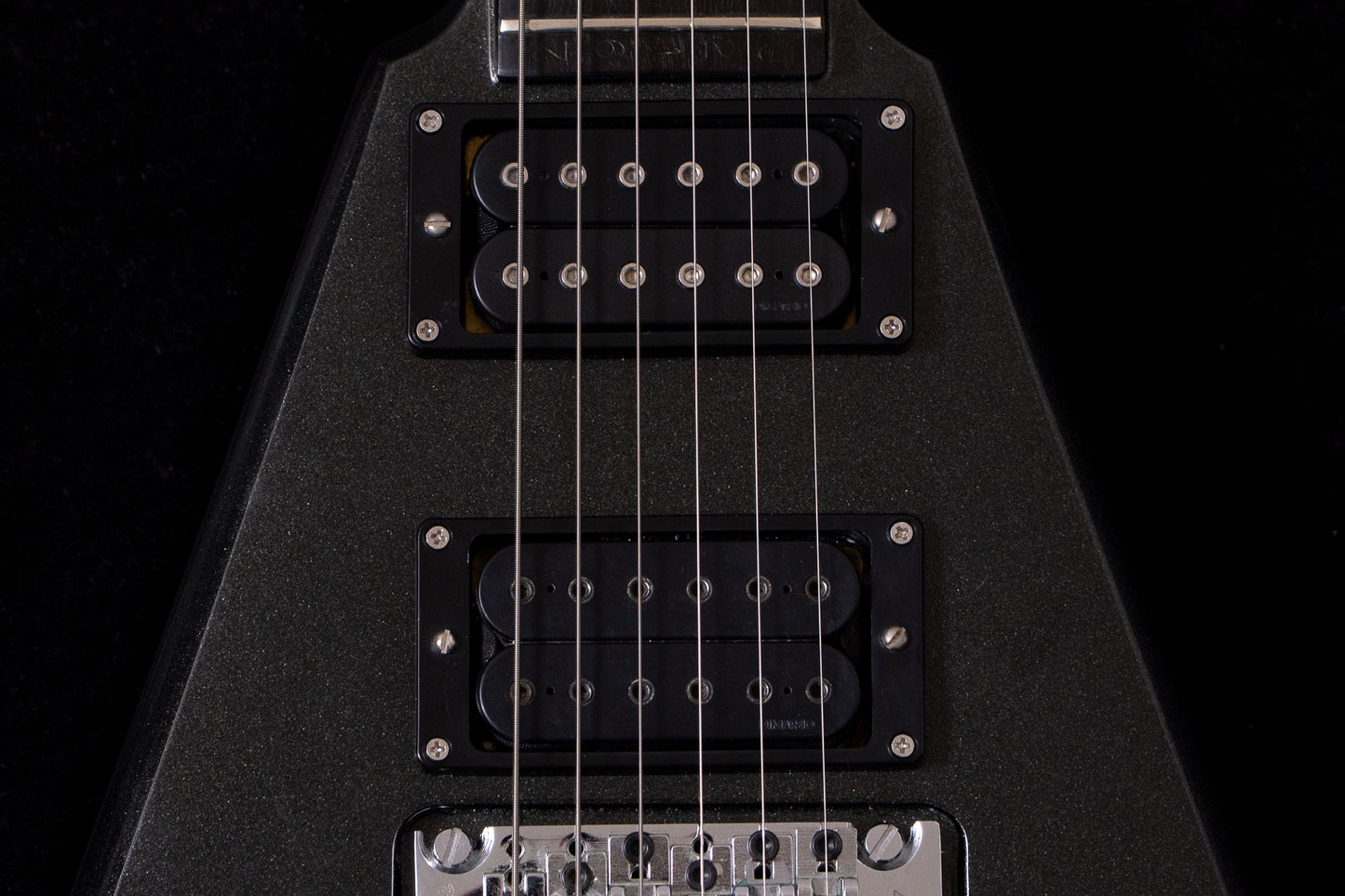 【used】B.C Rich / Custom Shop Jr V Standard (SP) Custom Order Metallic Black 3.495kg #J2167【TONIQ横浜】