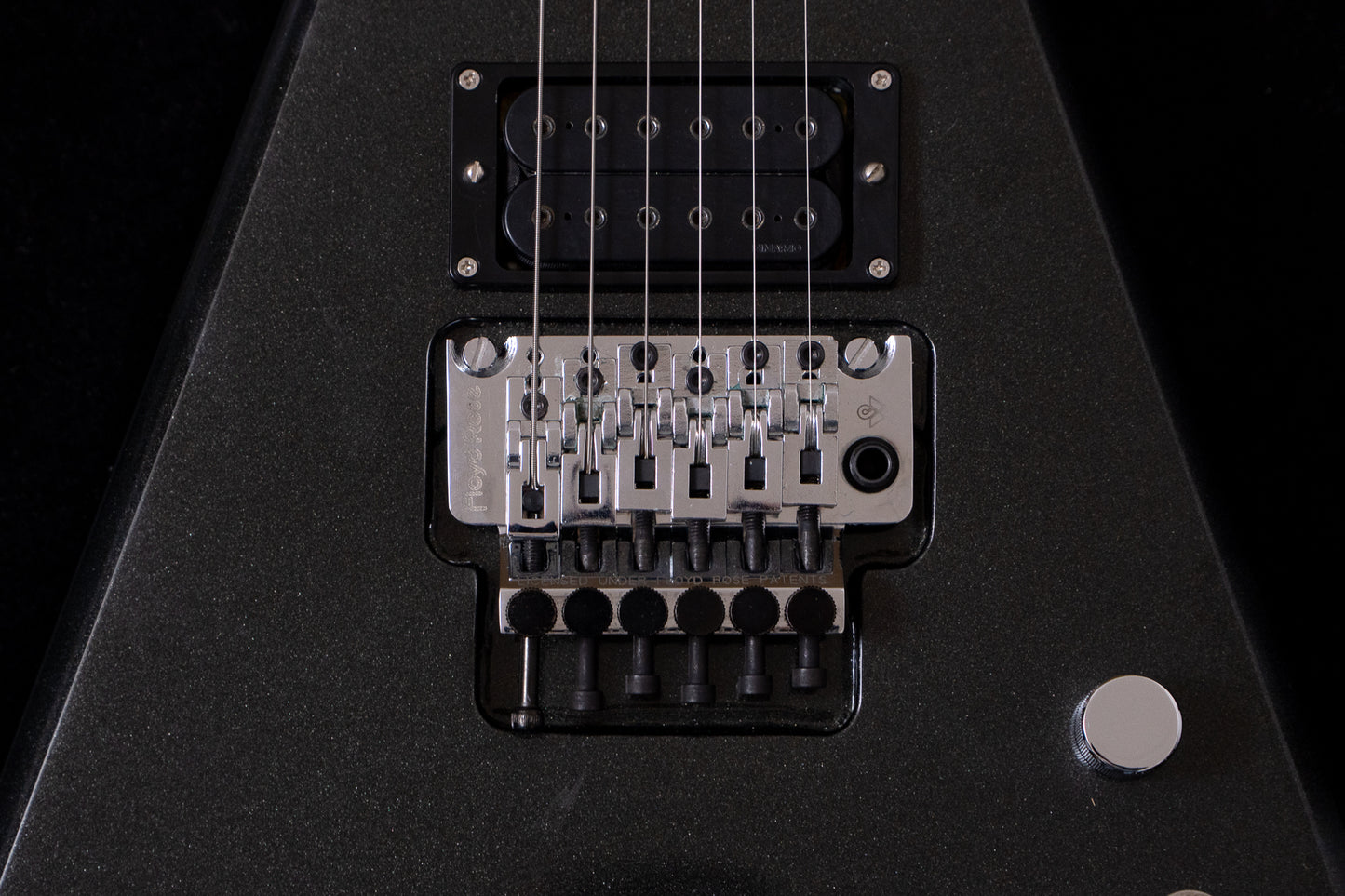 【used】B.C Rich / Custom Shop Jr V Standard (SP) Custom Order Metallic Black 3.495kg #J2167【TONIQ横浜】