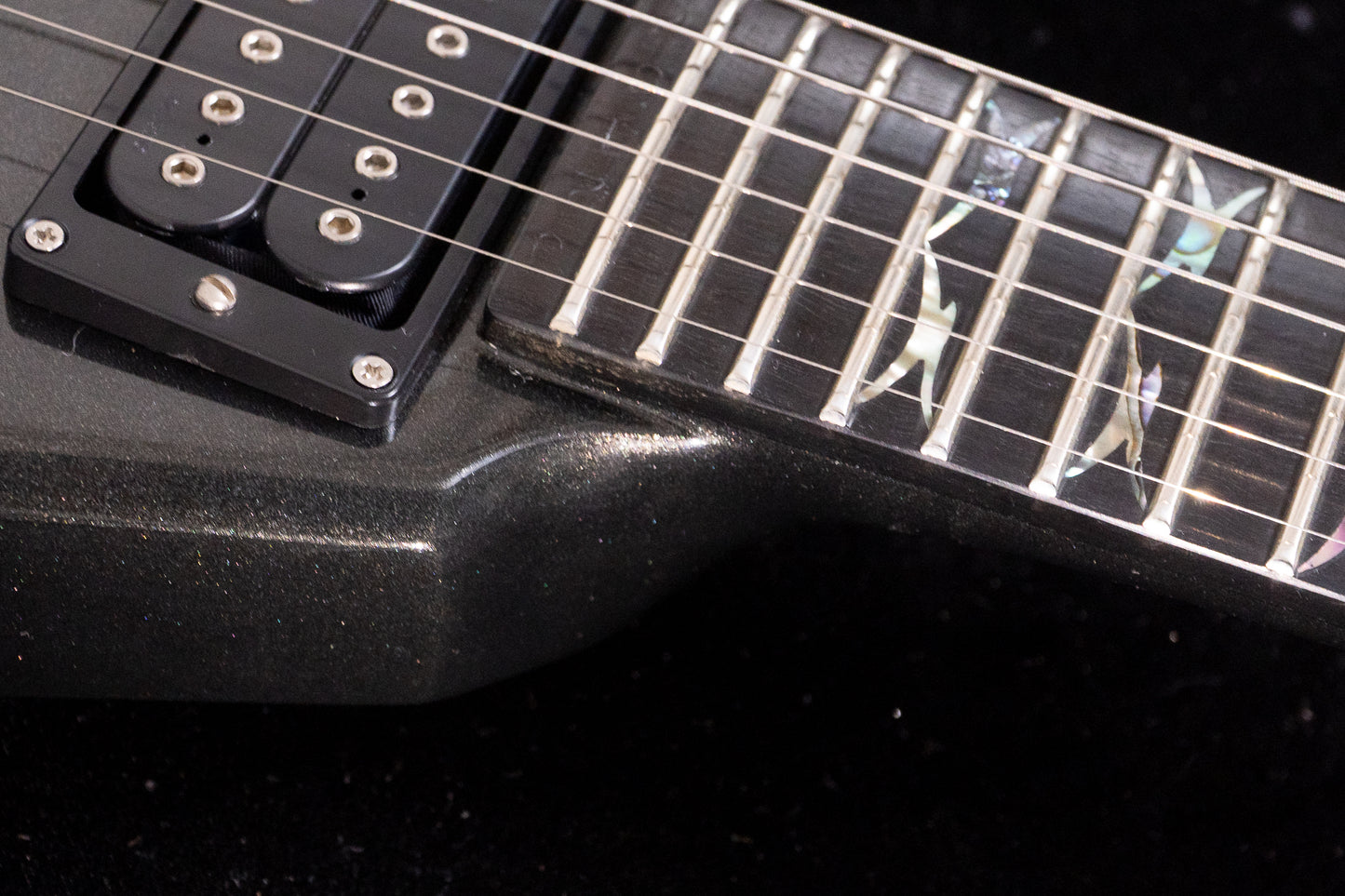 【used】B.C Rich / Custom Shop Jr V Standard (SP) Custom Order Metallic Black 3.495kg #J2167【TONIQ横浜】