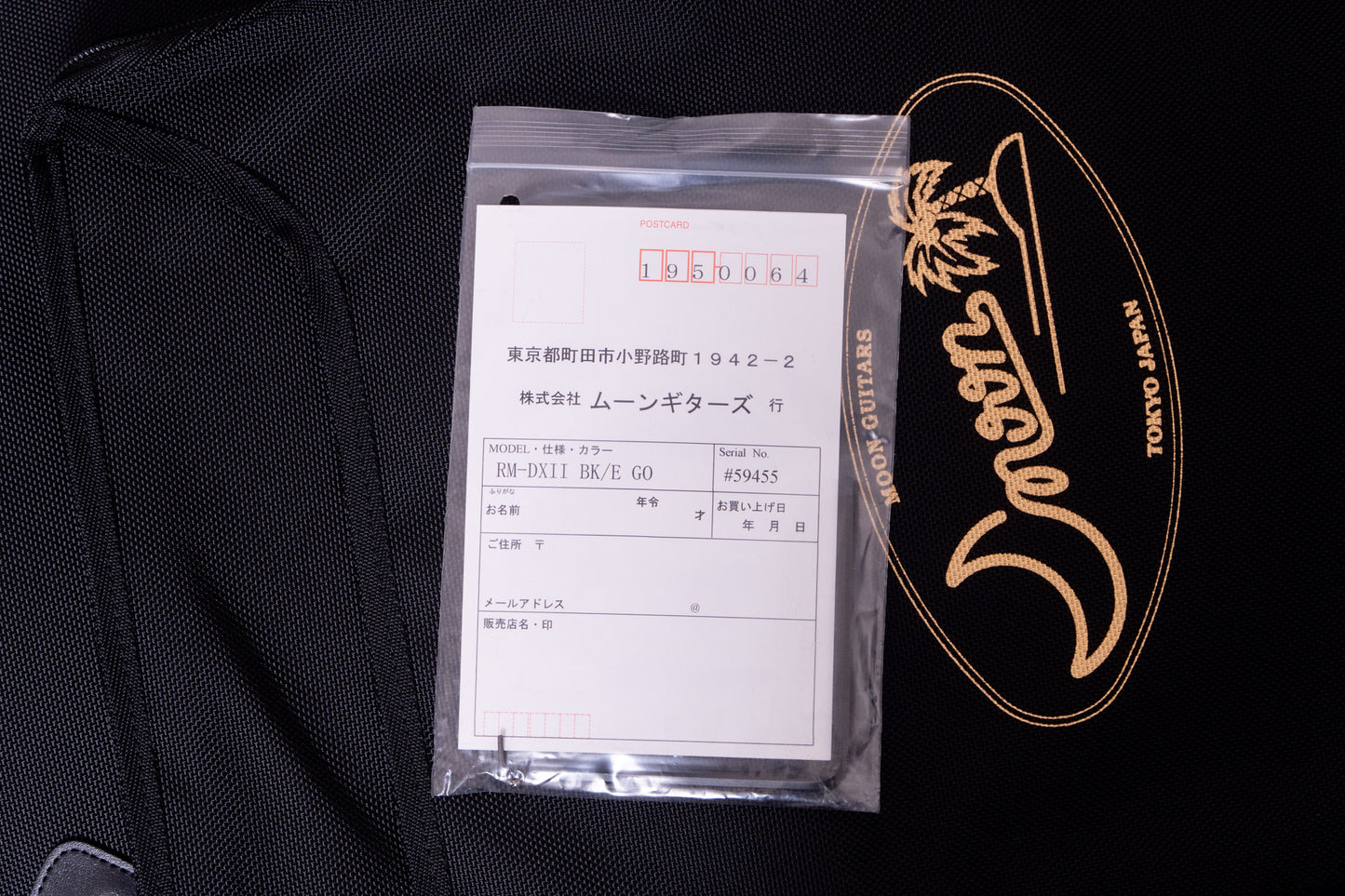 【new】moon / RM-DXⅡ REGGAE MASTER BK/E Gold Parts 3.52kg #59455【TONIQ横浜】【price included SHIPPING & IMPORT TAX & VAT】