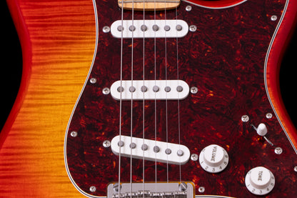 【used】Fender / 2024 【price included SHIPPING & IMPORT TAX & VAT】Collection Made in Japan Hybrid II Stratocaster Flame Sunset Orange Transparent 3.595kg    #JD24004099 【TONIQ横浜】