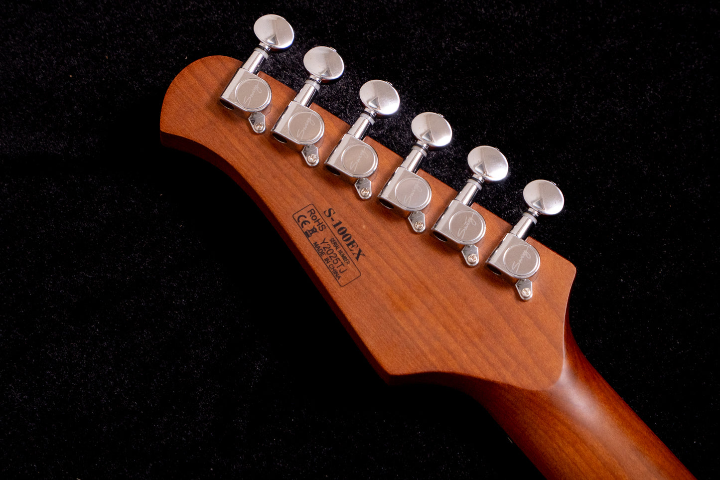 【new】Swing Guitars / S-100 EX Black 2.950kg #Y2025TJ【TONIQ横浜】