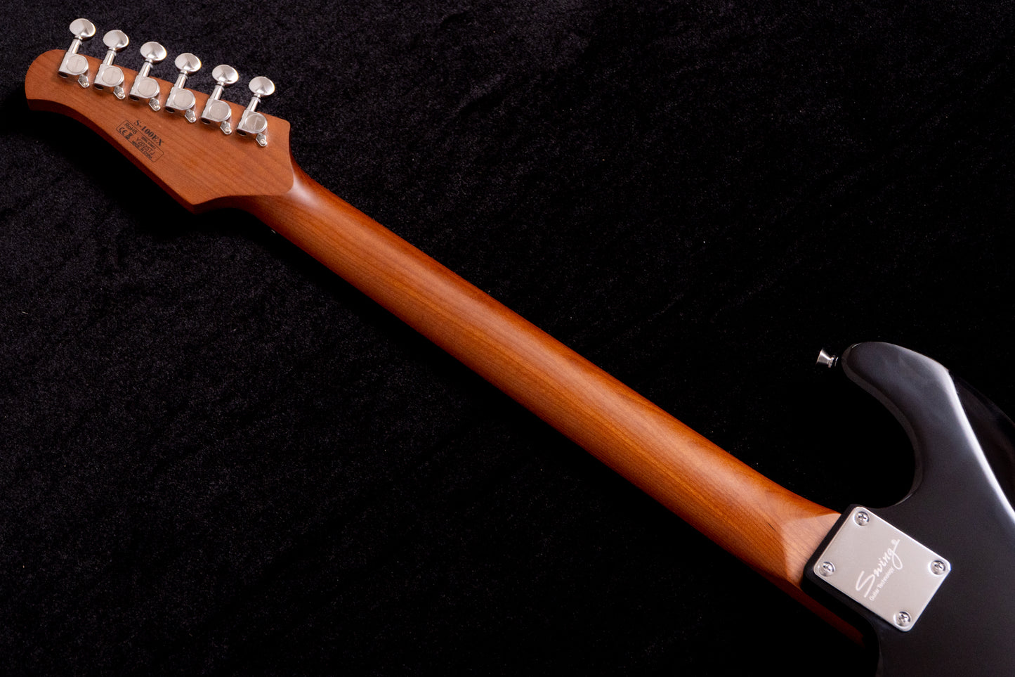 【new】Swing Guitars / S-100 EX Black 2.950kg #Y2025TJ【TONIQ横浜】