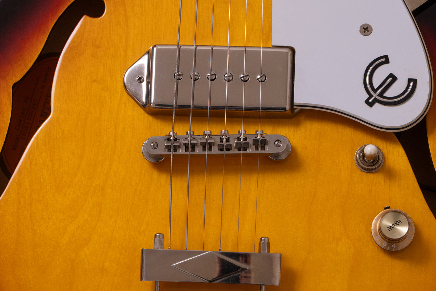 【used】Epiphone / Casino Vintage Sunburst 2016 2.905kg #16061500342【TONIQ横浜】