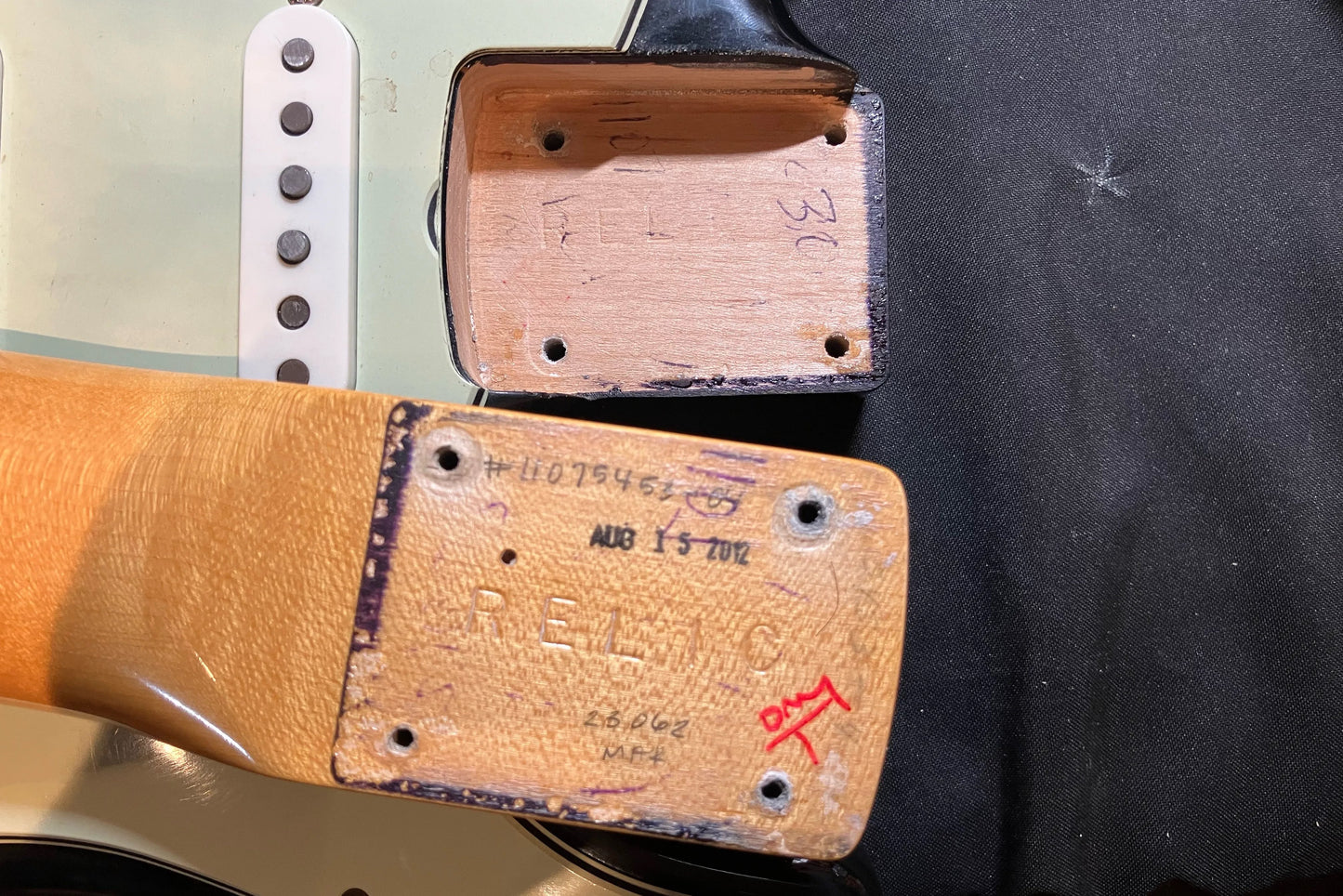 【used】Fender / Custom Shop 1960 Stratocaster NOS BLK Texas Special PU Mod 2012 3.46kg #R69169【TONIQ横浜】【price included SHIPPING & IMPORT TAX & VAT】