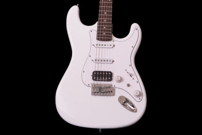 【new】Swing Guitars / S-100 EX WH 3.245kg #Y2026TJ【TONIQ横浜】【PLEK調整済み】