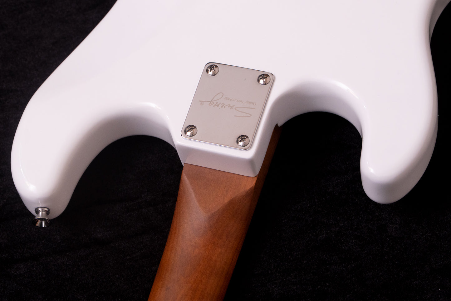 【new】Swing Guitars / S-100 EX WH 3.245kg #Y2026TJ【TONIQ横浜】【PLEK調整済み】