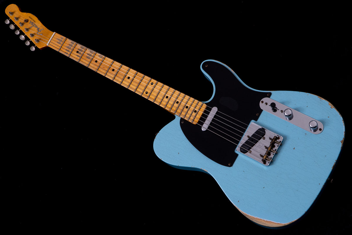 【used】Fender / Custom Shop 1952 Telecaster Relic Daphne Blue 2021 3.26kg #R116752【TONIQ横浜】  【price included SHIPPING & IMPORT TAX & VAT】