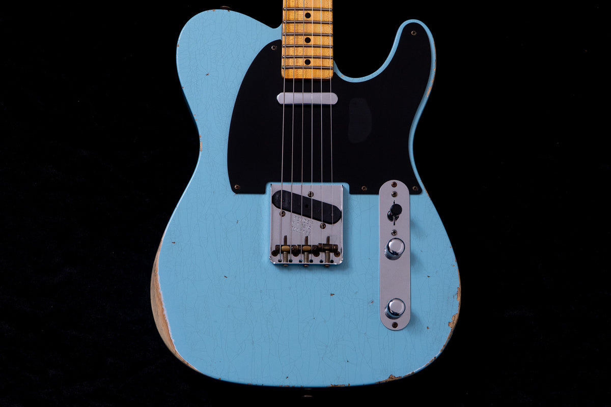 【used】Fender / Custom Shop 1952 Telecaster Relic Daphne Blue 2021 3.26kg #R116752【TONIQ横浜】  【price included SHIPPING & IMPORT TAX & VAT】