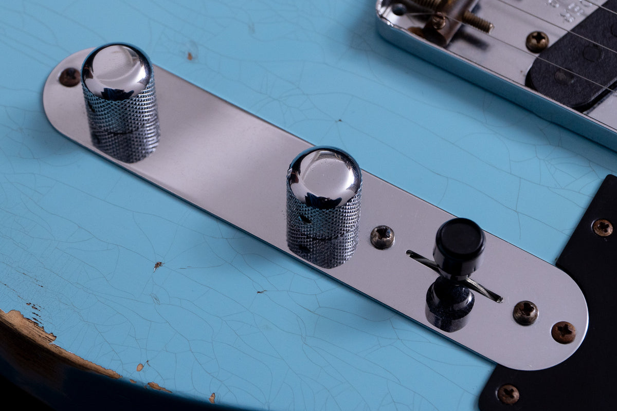 【used】Fender / Custom Shop 1952 Telecaster Relic Daphne Blue 2021 3.26kg #R116752【TONIQ横浜】  【price included SHIPPING & IMPORT TAX & VAT】