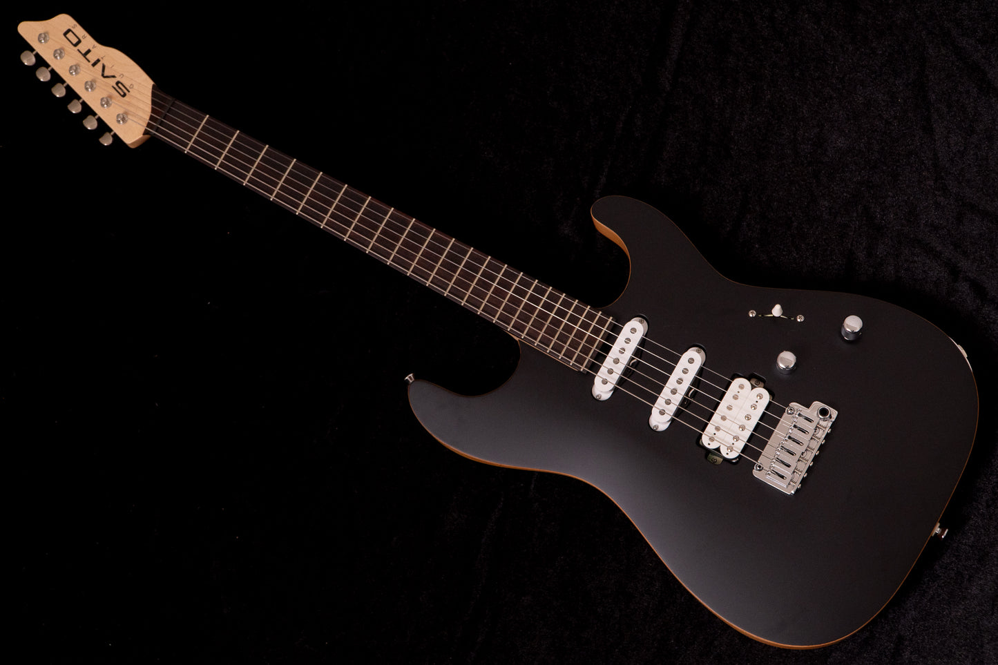 【New Arrival】SAITO Guitars / S-622 MRA SH Black 3.145kg #242567【TONIQ Yokohama】