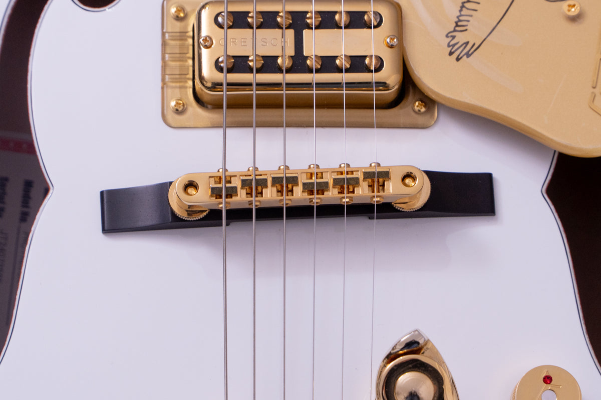 【used】Gretsch / Professional Collection Falcon Hollow Body with String-Thru Bigsby White 2024 3.675kg #JT24072585【TONIQ横浜】【price included SHIPPING & IMPORT TAX & VAT】