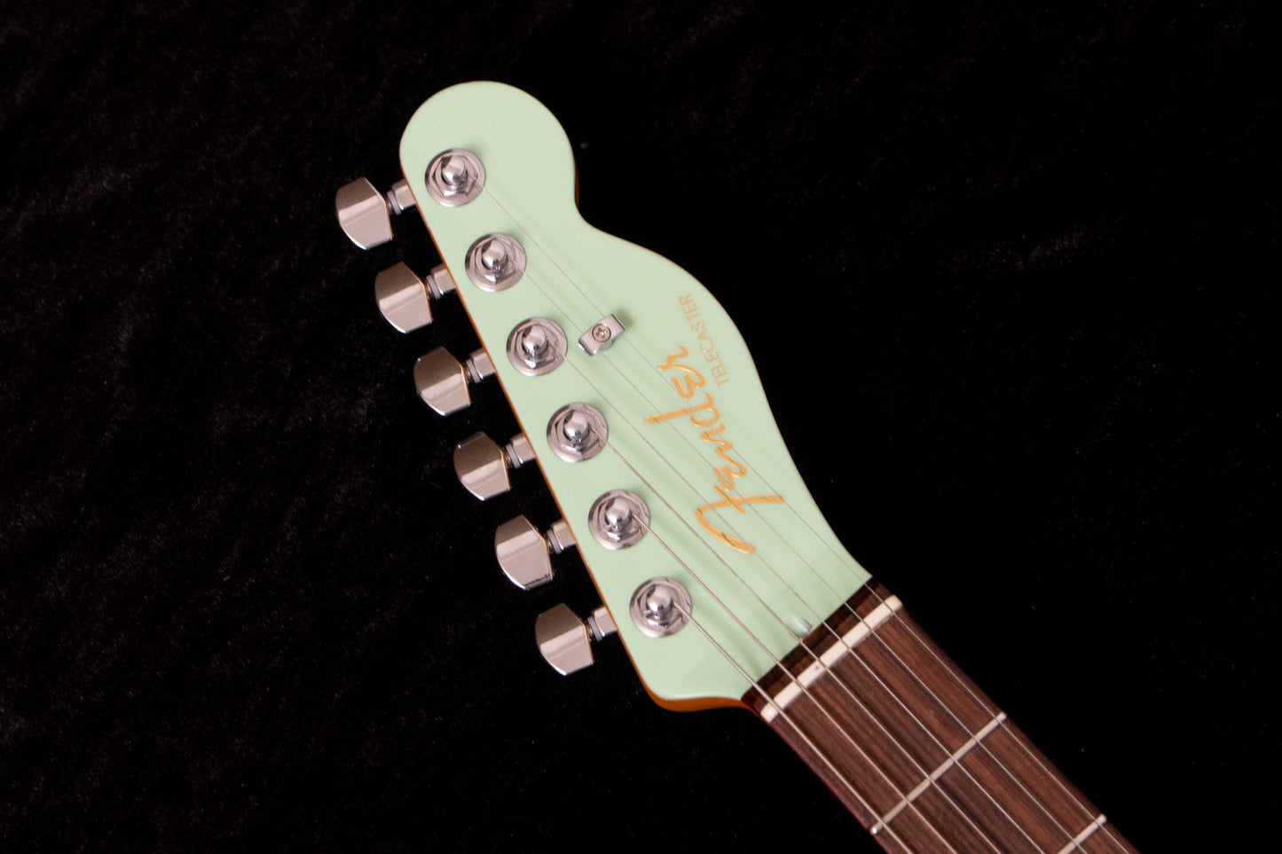 【used】Fender / American Ultra Luxe Telecaster Transparent Surf Green 2021 3.785kg #US210050061【TONIQ横浜】