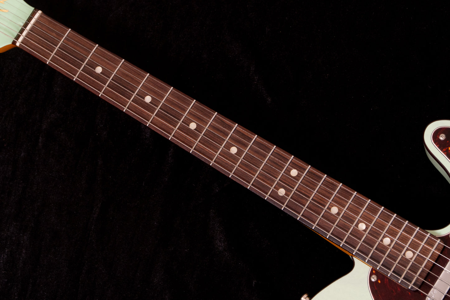 【used】Fender / American Ultra Luxe Telecaster Transparent Surf Green 2021 3.785kg #US210050061【TONIQ横浜】