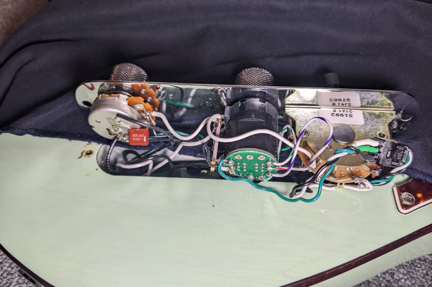 【used】Fender / American Ultra Luxe Telecaster Transparent Surf Green 2021 3.785kg #US210050061【TONIQ横浜】